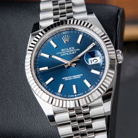 rolex date just bleu pointers